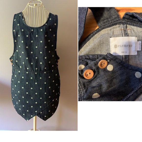 polka dot jumper dress